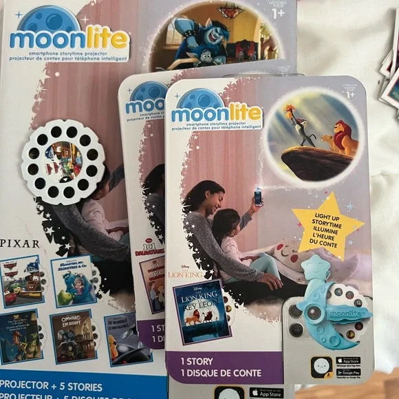 Moonlite Storytime Projector for Kids - Picture 2 of 2